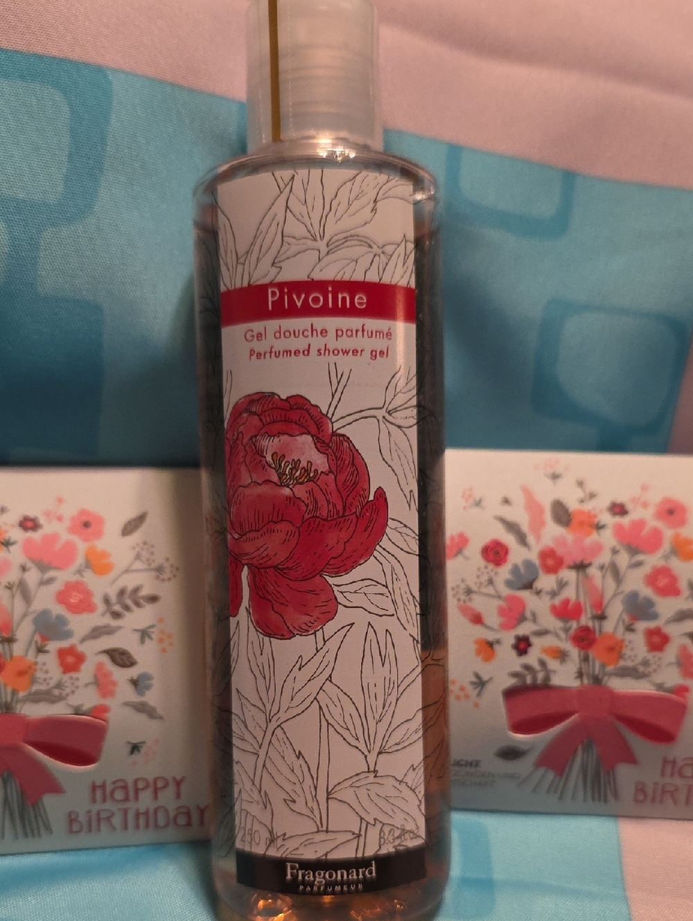 Fragonard - Pivoine - Perfumed Shower Gel- Sealed, New - 250 ml.